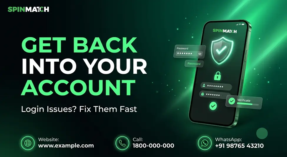 Can't Log In to Spinmatch Here's How to Regain Access Right Away