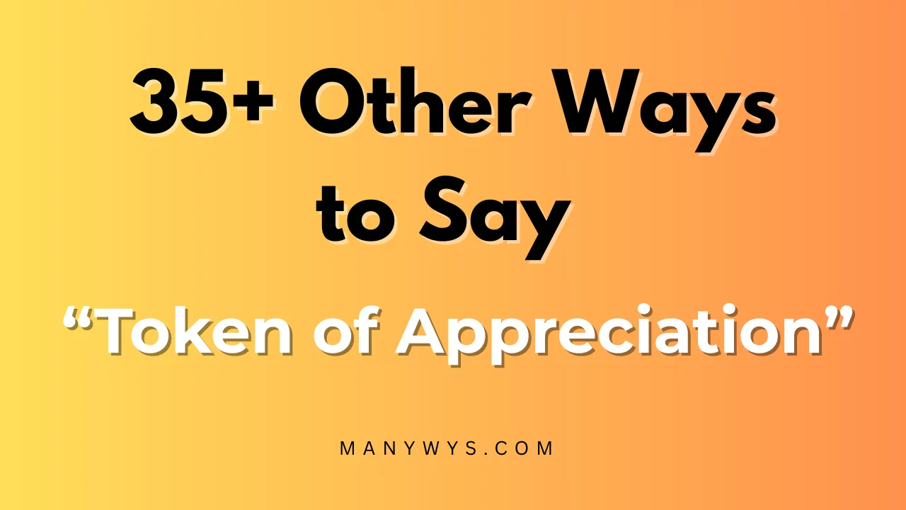 Token of Appreciation