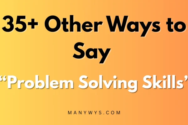 Problem Solving Skills