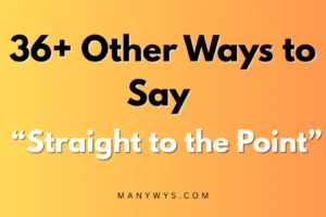 Straight to the Point