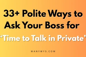 Time to Talk in Private