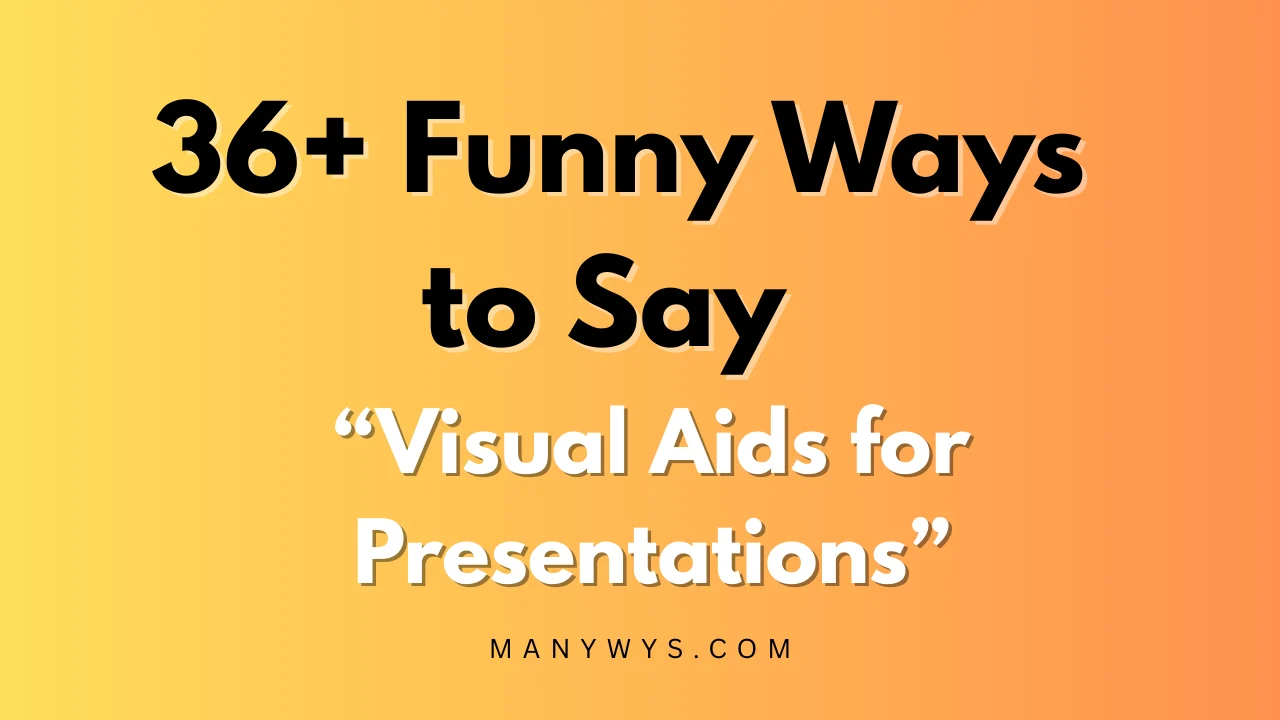 Visual Aids for Presentations