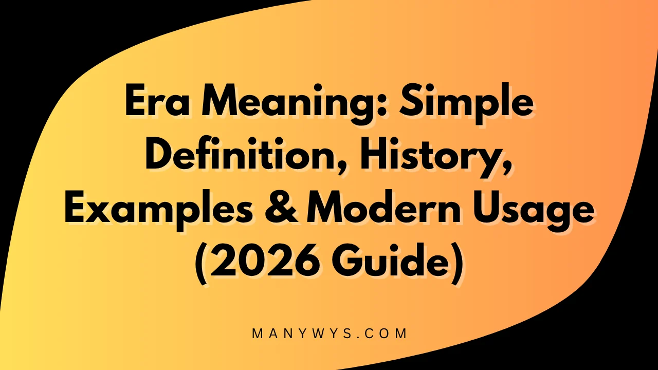 Era Meaning