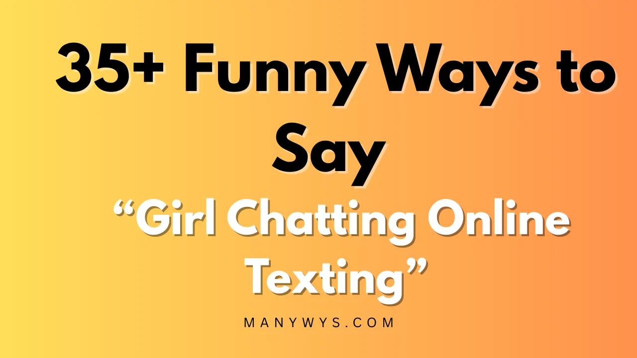 Girl Chatting Online Texting”