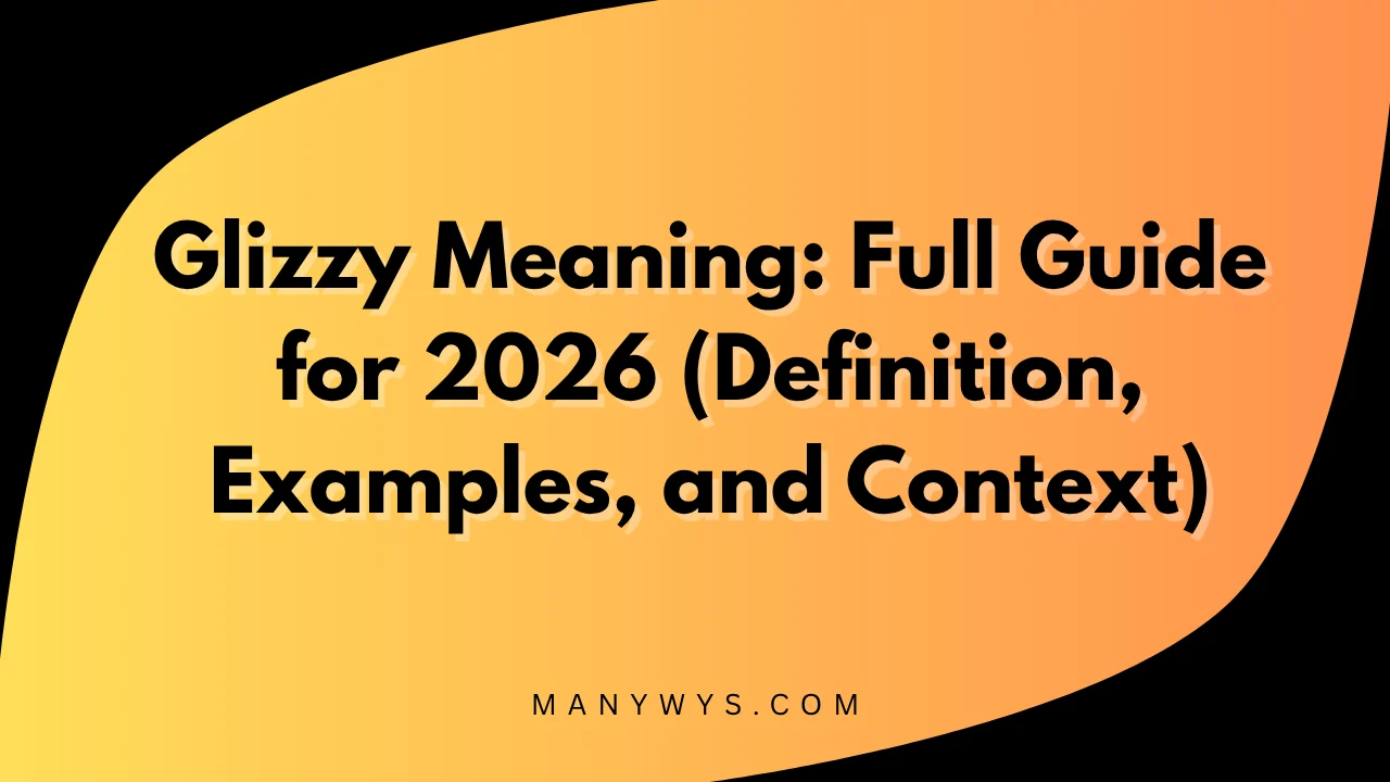 Glizzy Meaning
