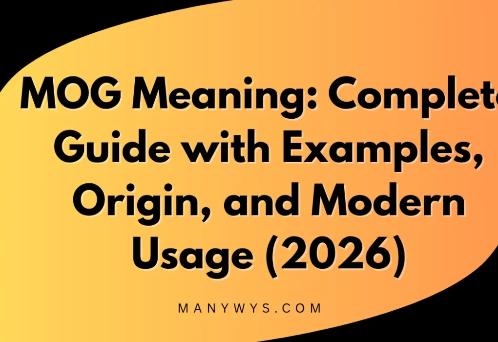MOG Meaning