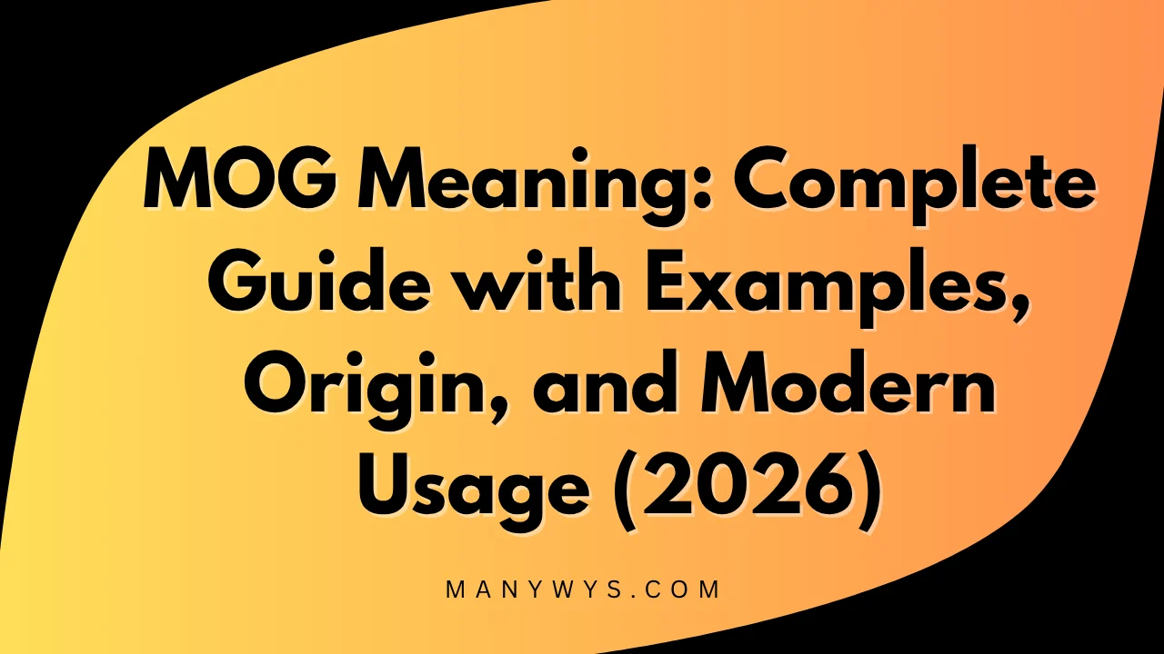MOG Meaning