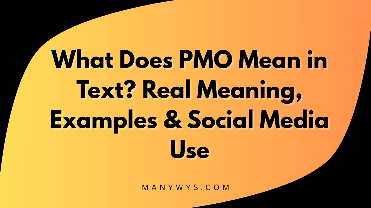 PMO Mean in Text