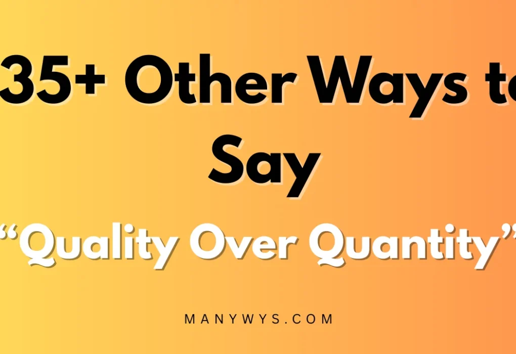 Quality Over Quantity