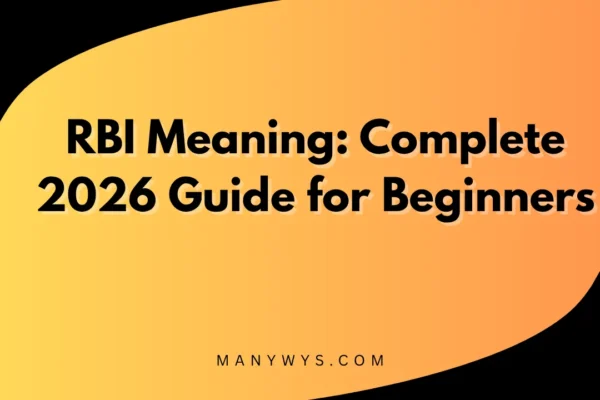 RBI Meaning