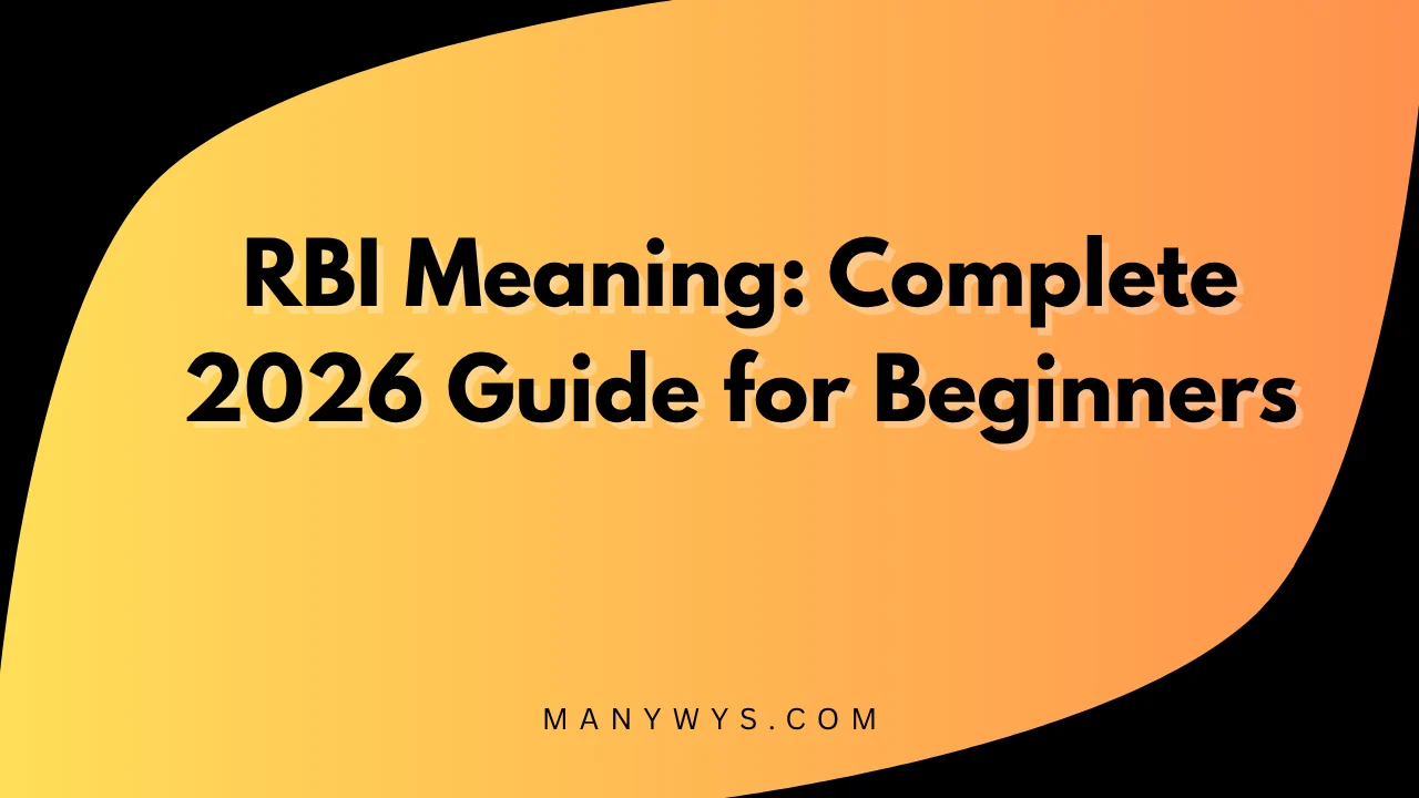 RBI Meaning