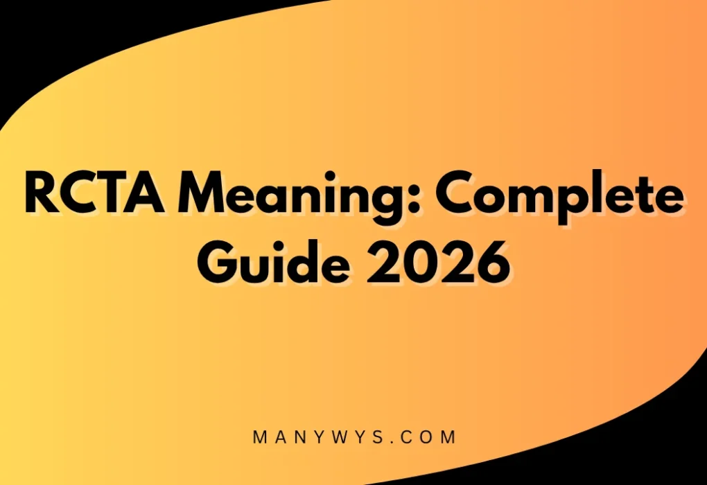 RCTA Meaning
