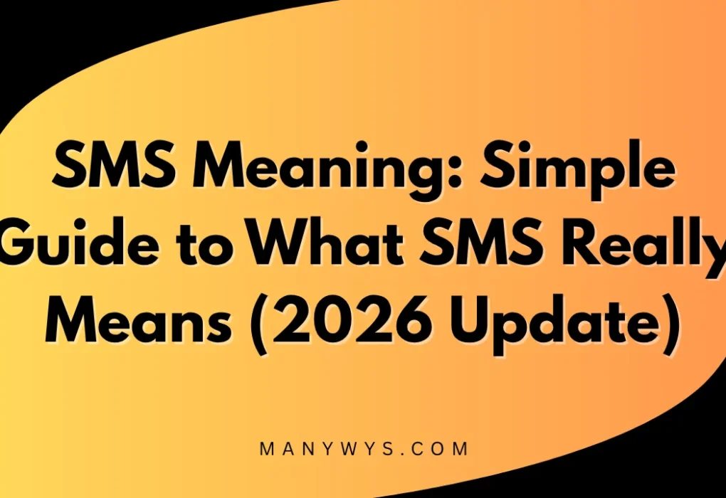 SMS Meaning