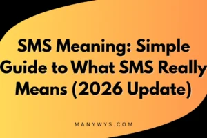 SMS Meaning