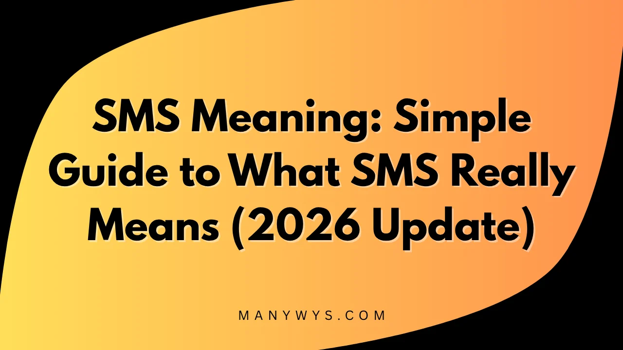 SMS Meaning