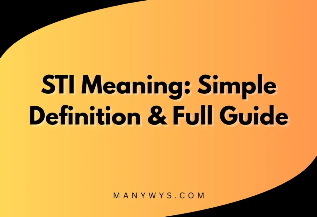 STI Meaning