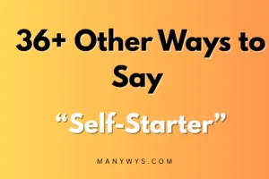 Self-Starter