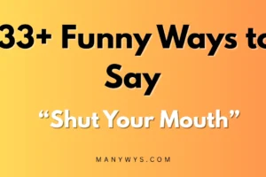 Shut Your Mouth