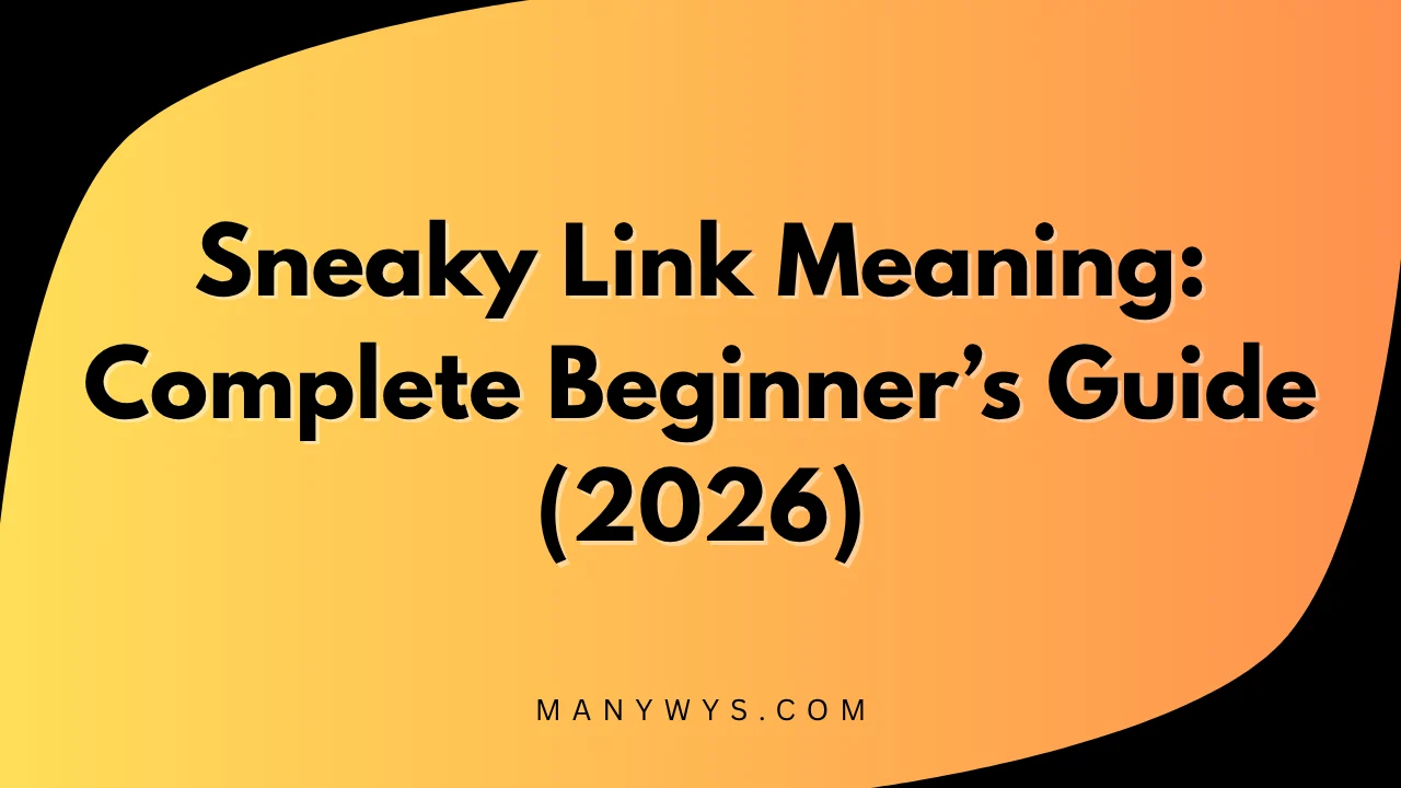 Sneaky Link Meaning