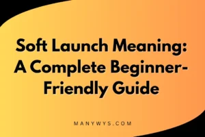 Soft Launch Meaning