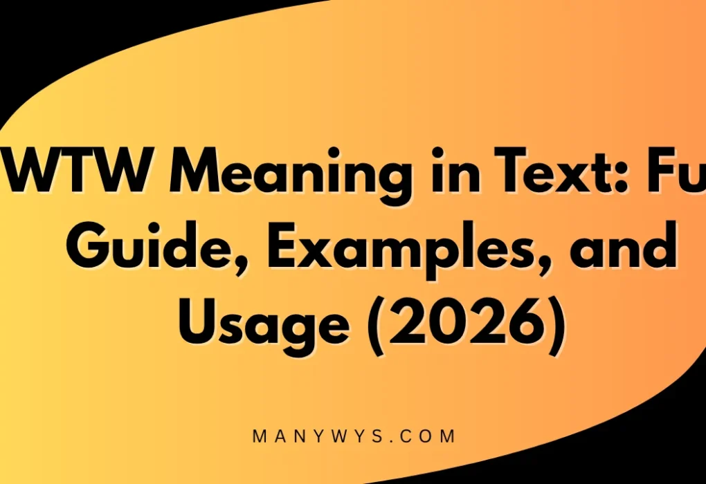 WTW Meaning in Text