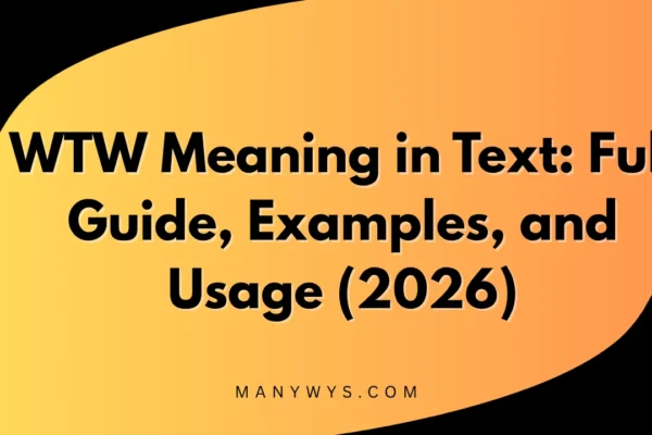 WTW Meaning in Text