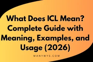 What Does ICL Mean