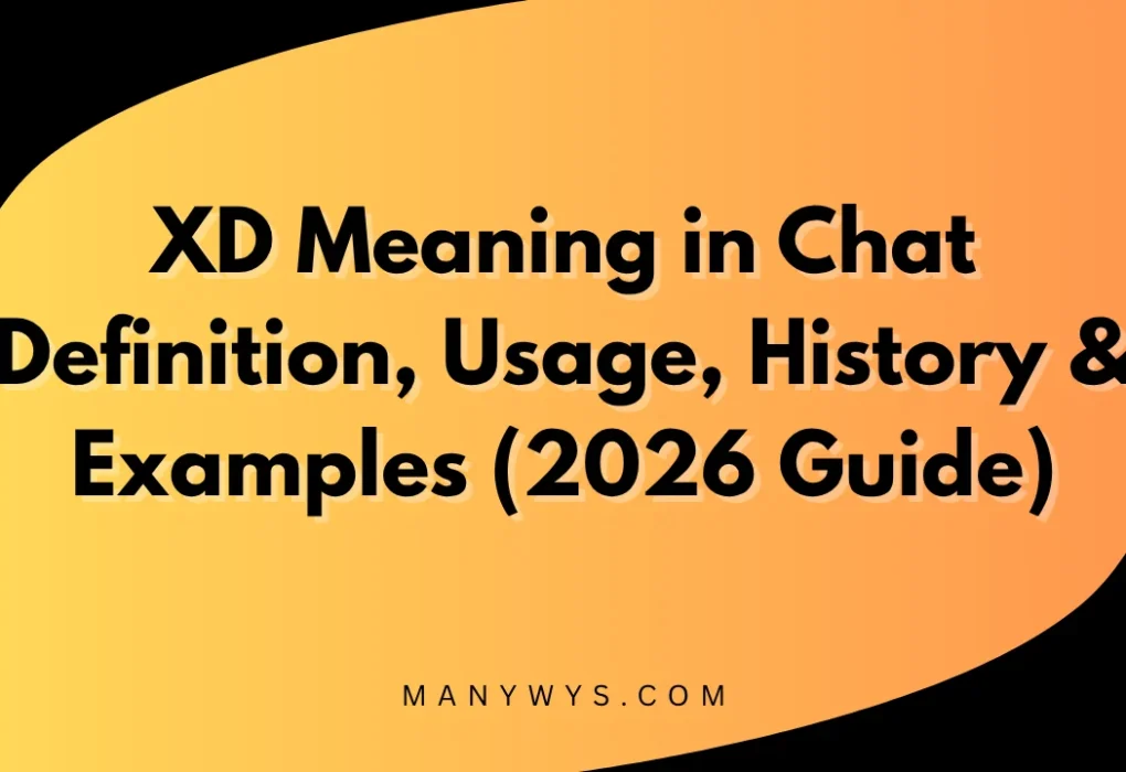 XD Meaning in Chat