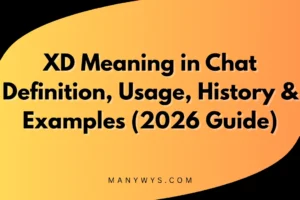 XD Meaning in Chat