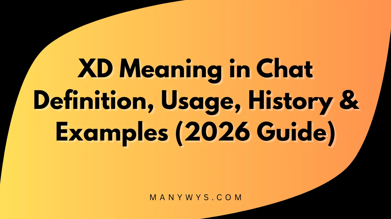 XD Meaning in Chat