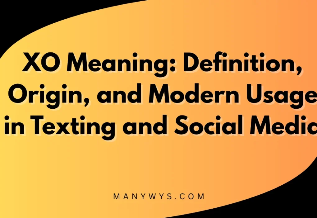 XO Meaning
