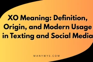 XO Meaning