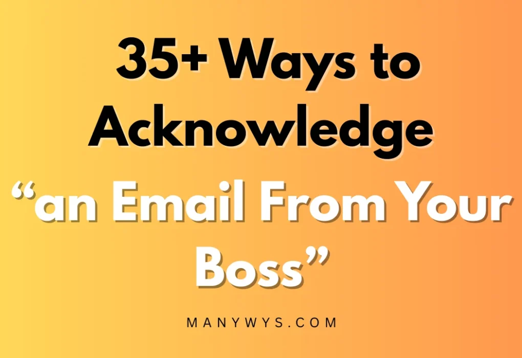 an Email From Your Boss