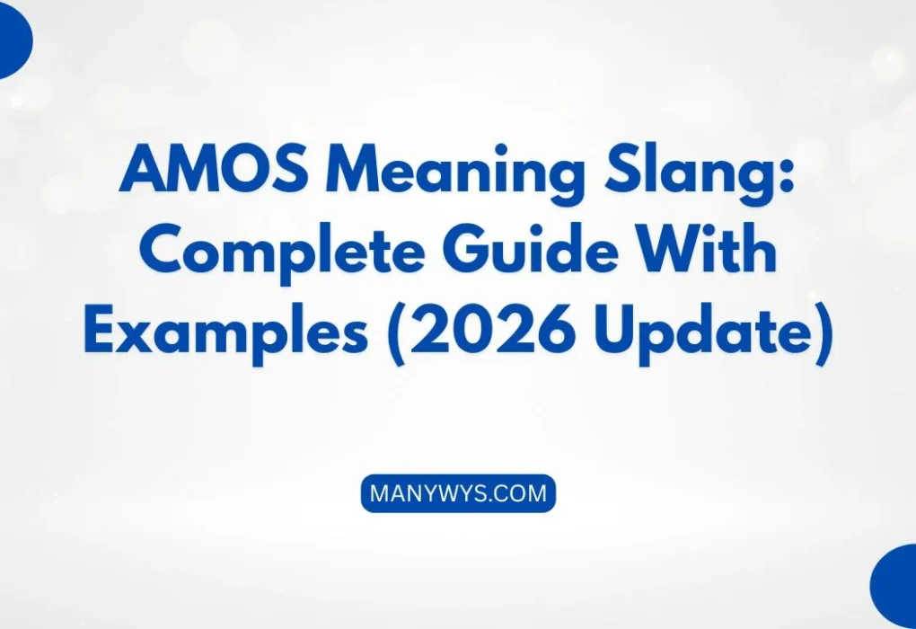 AMOS Meaning Slang
