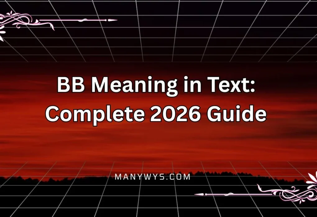 BB Meaning in Text