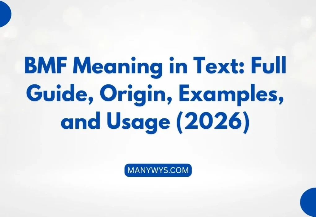 BMF Meaning in Text