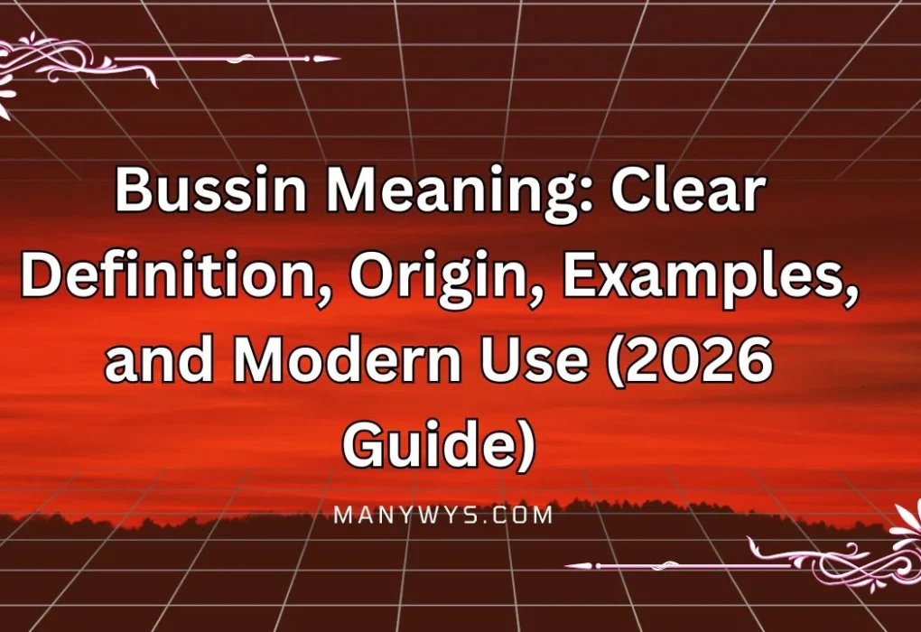 Bussin Meaning