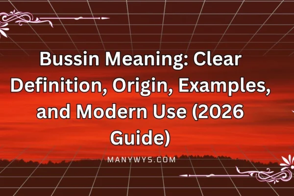 Bussin Meaning