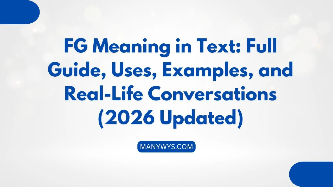 FG Meaning in Text