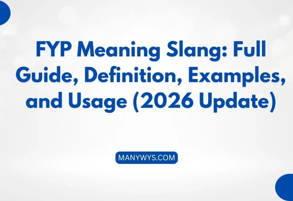 FYP Meaning Slang
