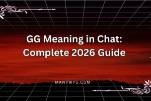 GG Meaning in Chat