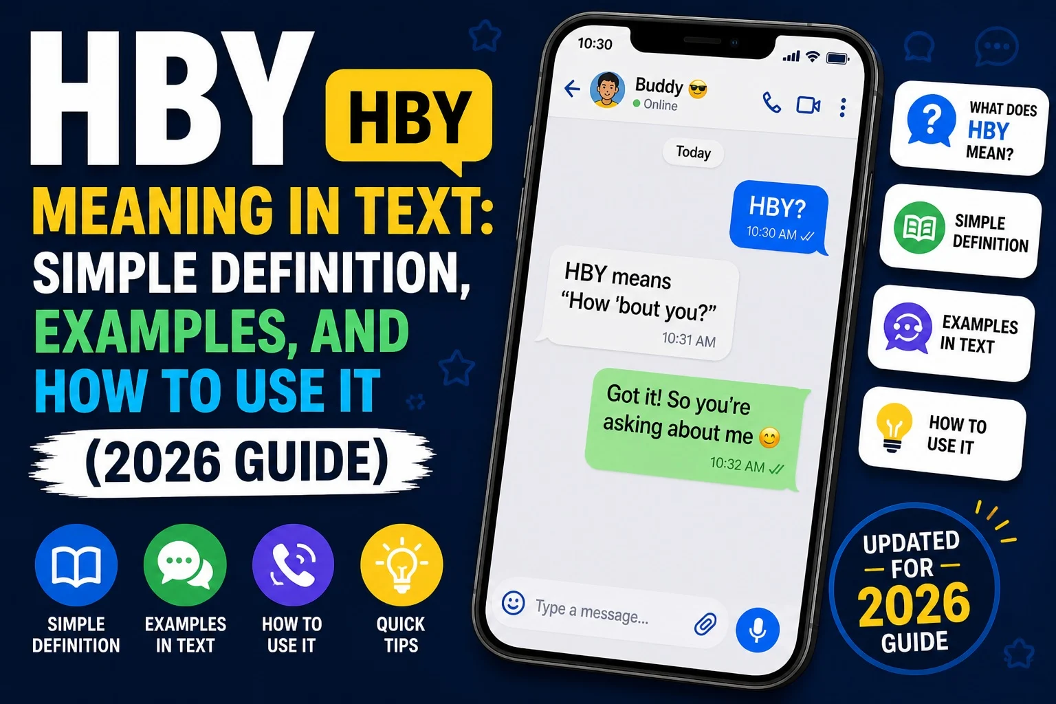 HBY Meaning in Text