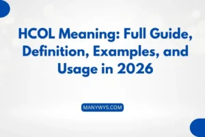 HCOL Meaning