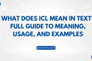 ICL Mean in Text