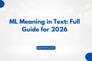 ML Meaning in Text