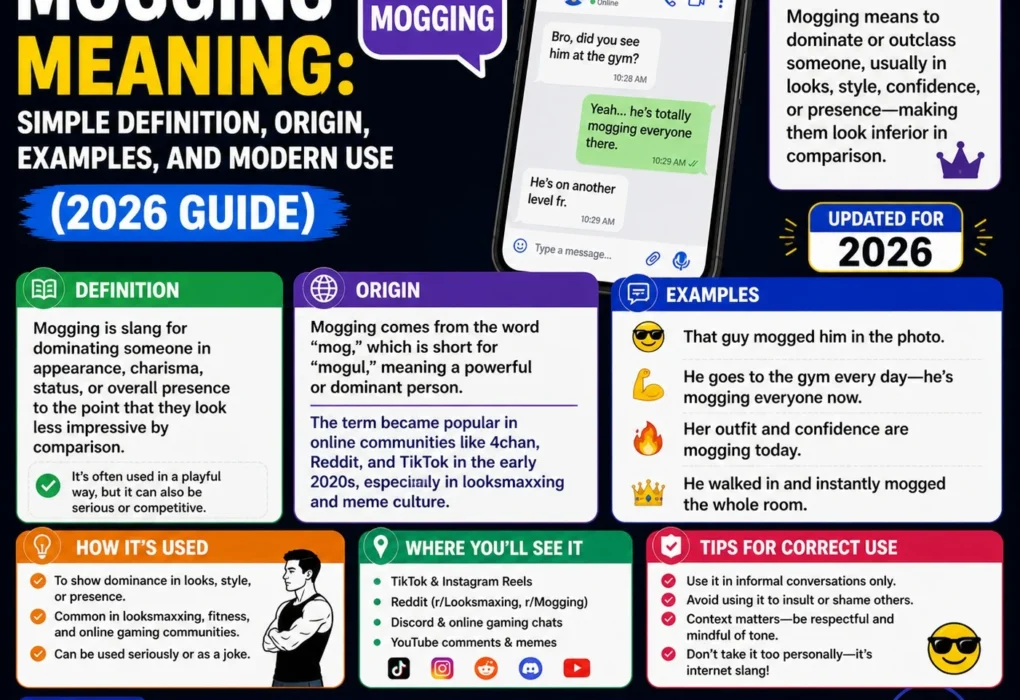 Mogging Meaning
