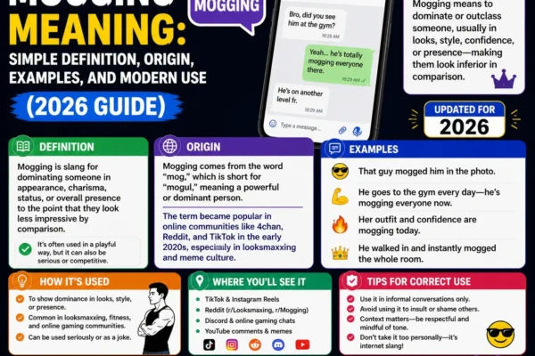 Mogging Meaning