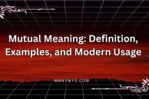 Mutual Meaning