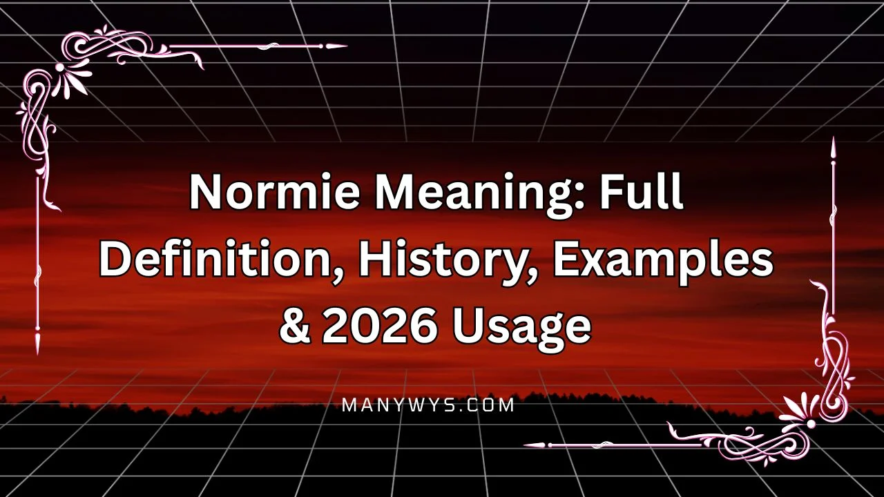 Normie Meaning