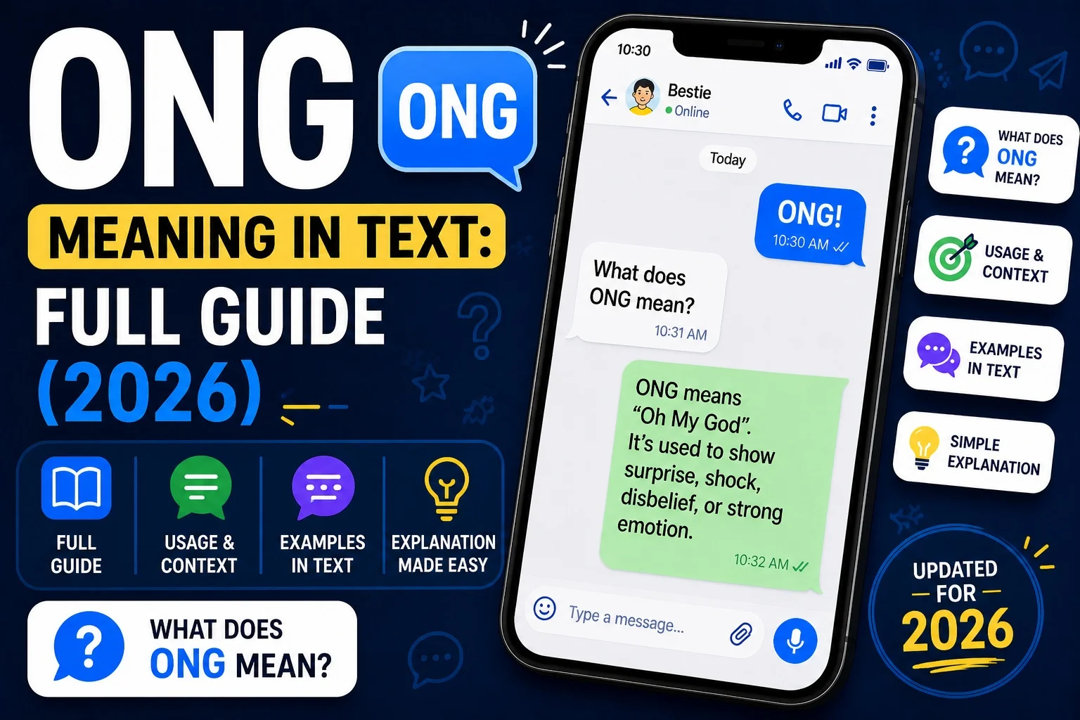 ONG Mean in Text